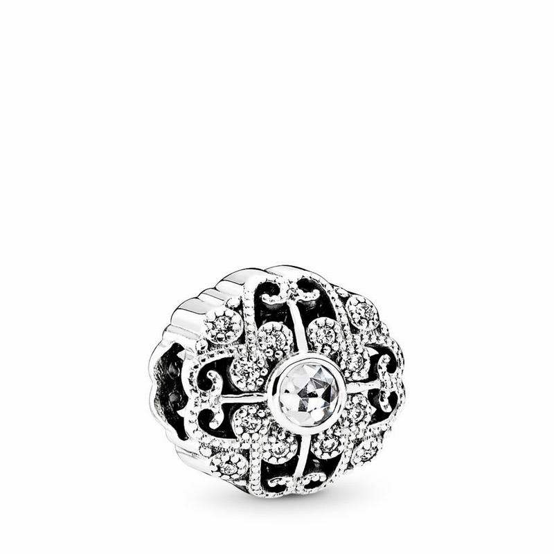 Pandora Fairytale Bloom Charm Online NZ, Sterling Silver (057942-MUX)